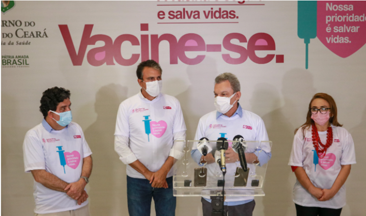 Em coletiva de imprensa, o prefeito de Fortaleza afirmou que esse é mais um passo importante na luta contra a pandemia e disse que a nova remessa permitirá a Fortaleza avançar por grupos que compõem a primeira fase do Plano de Imunização