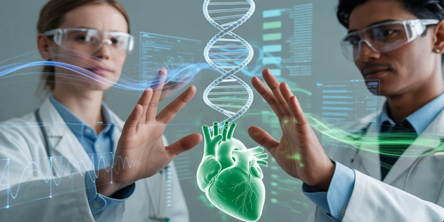 A parceria entre humanos e algoritmos está redesenhando o futuro dos diagnósticos e das curas.